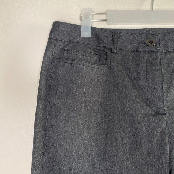 NEW WORTH woman's size 8 wide leg black career classic made in USA slacks pants - Picture 7 of 10